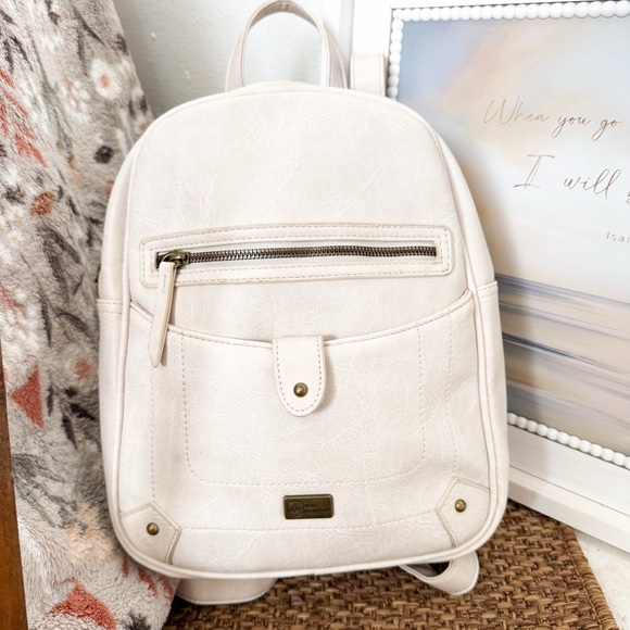 White Mountain Cream Backpack - Picture 2 of 5